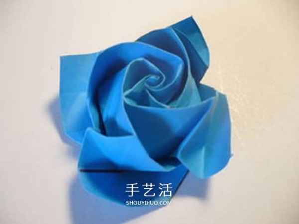 How to fold handmade roses, tutorial on how to fold roses