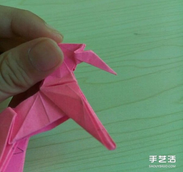 Hideo Komatsus Horse Origami Illustration, a Super Detailed Three-dimensional Horse Origami Tutorial