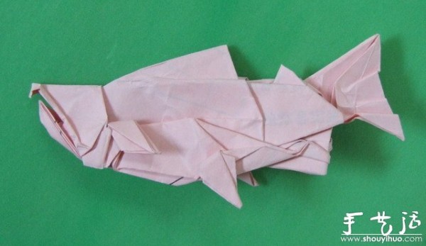 Elephant and Salmon Origami