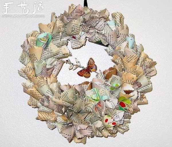 Appreciation of origami garland works