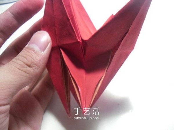 How to make origami for a bonfire, illustrated tutorial on how to make origami flames