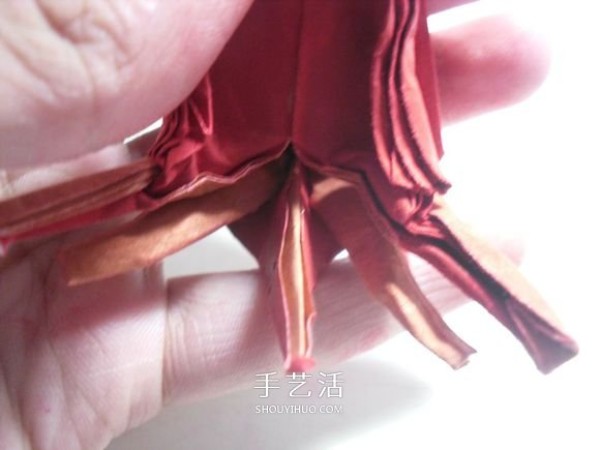 How to make origami for a bonfire, illustrated tutorial on how to make origami flames