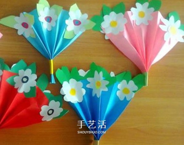 Learn to make beautiful handmade paper bouquets on Teachers Day or Mothers Day