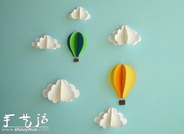 How to cut cute clouds and raindrops