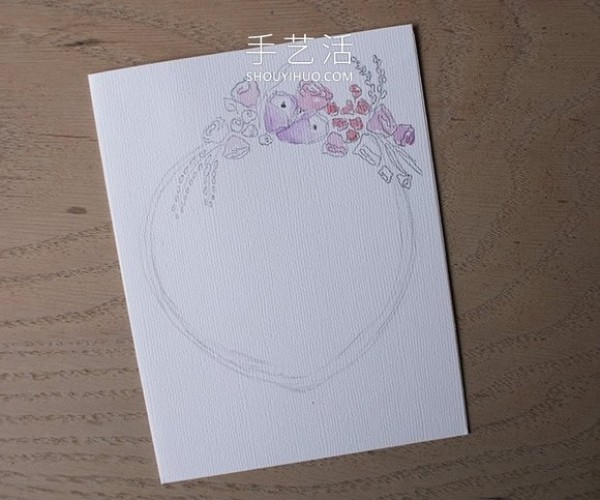 Illustrated tutorial on how to make your own hand-painted birthday cards