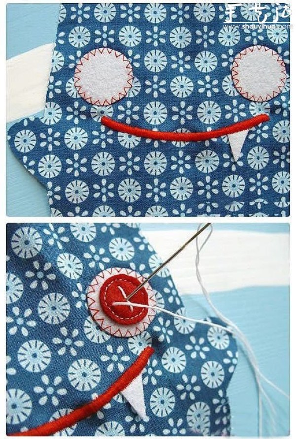 Tutorial on making cute cushions/cushions with non-woven fabrics