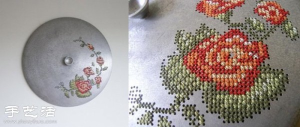 Amazing cross-stitch works by Lithuanian embroidery artists