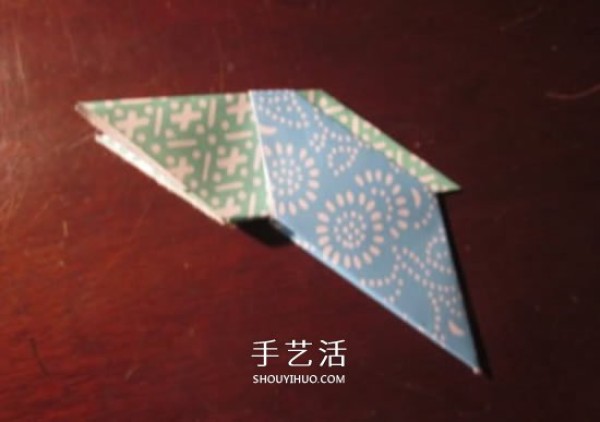 Simple dart origami method and a good-looking dart folding diagram tutorial