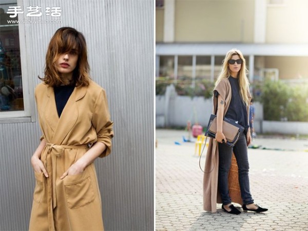 Get your caramel khaki coat ready for fall