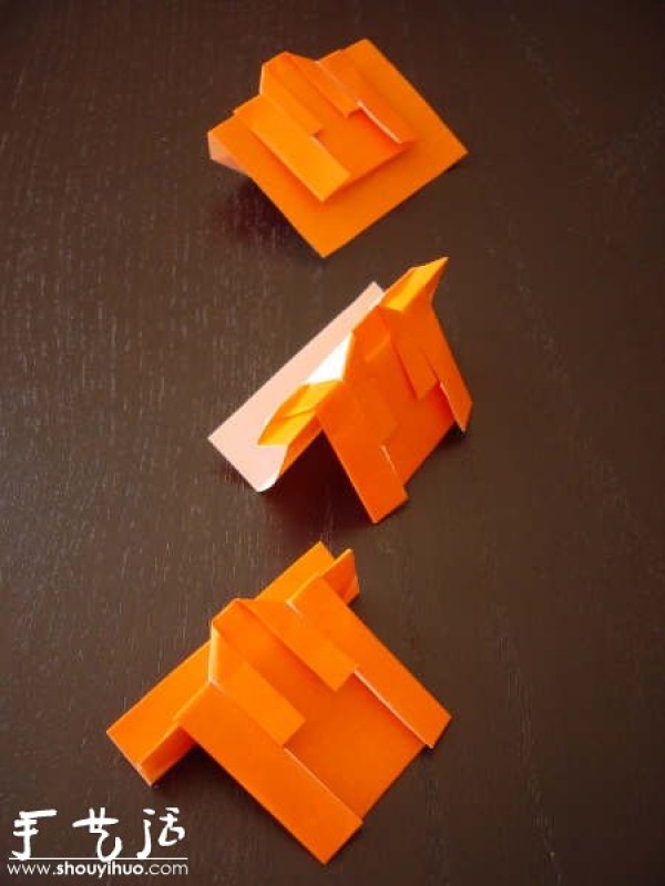 Japanese napkin origami method