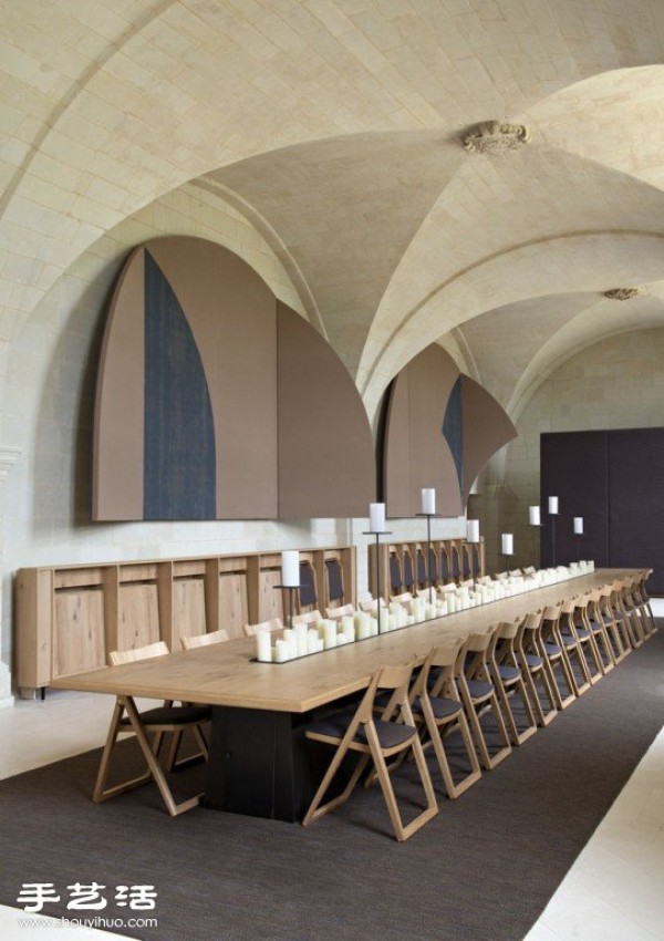 FONTEVRAUD ABBEY, a hotel transformed from a 12th-century monastery