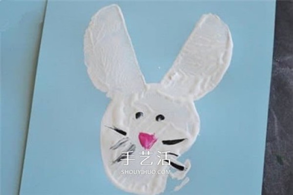 Let the rabbit convey love to you! DIY production of cute cartoon Valentines Day greeting cards