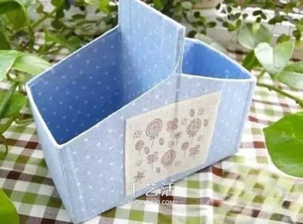 Milk carton handmade storage box simple milk carton waste recycling