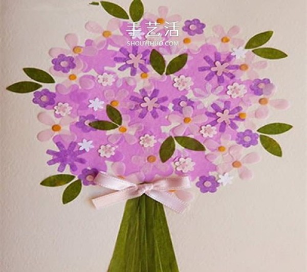 The beauty of flowers! How to make handmade Mothers Day bouquet cards