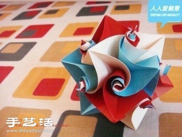 Appreciation of exquisite handmade three-dimensional origami works