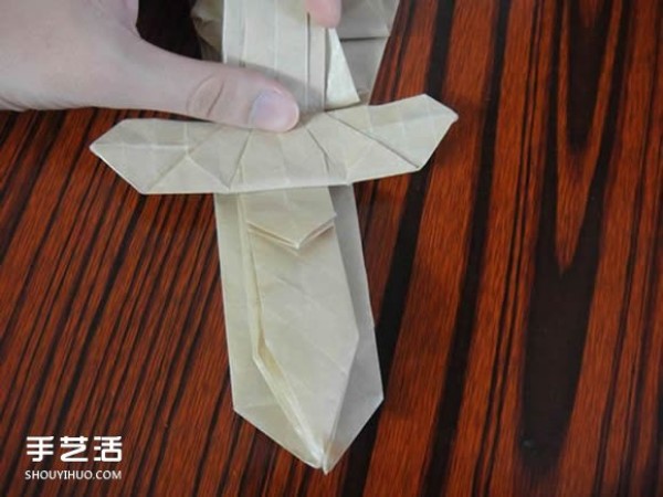 Shagugan no Shana origami illustration anime character Shana origami tutorial