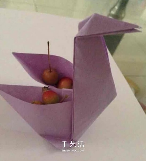 Origami Paper Crane Storage Box Tutorial: How to fold a Paper Crane into a box