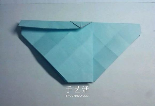 Teach you folding step by step! Detailed illustration of Kawasaki rose origami process