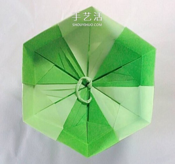 How to fold a rose lily gift box origami perfect Valentines Day packaging box