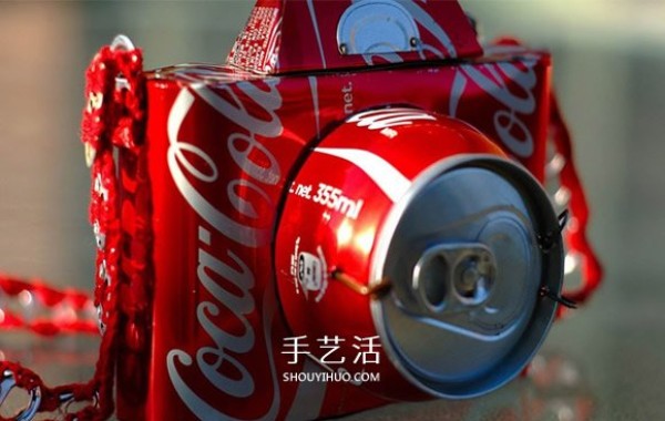 How to make a simple toy camera using cans as a camera model