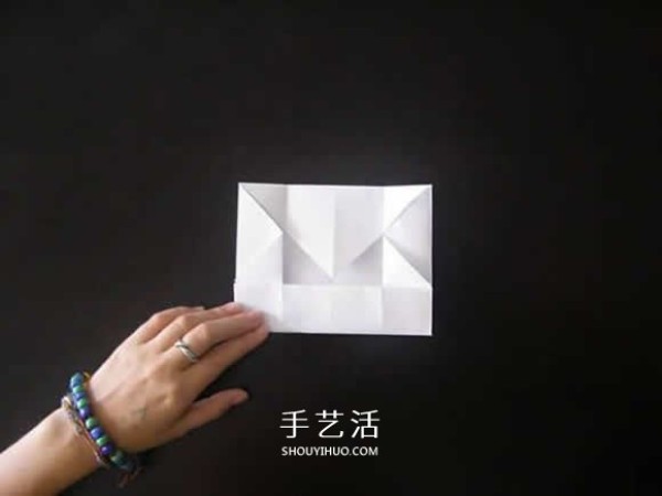 How to fold a square box with a lid, how to fold a square paper box with illustrations