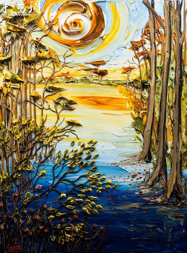 Justin Gaffrey paint painting