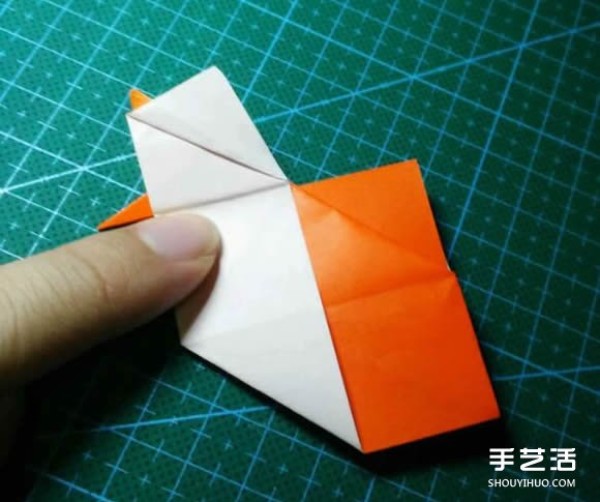 How to make an origami kingfisher with detailed instructions on how to fold a kingfisher