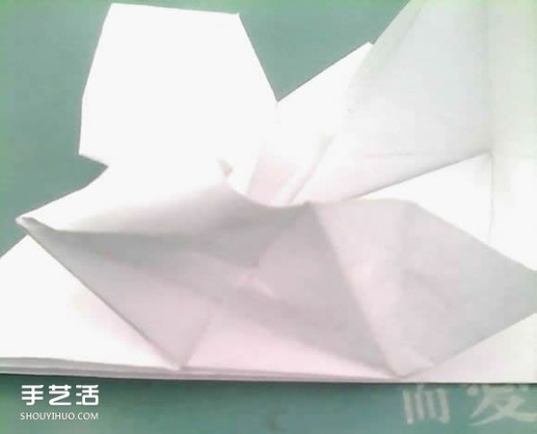 Tetsu Kamiya Tenma Origami Tutorial with Illustrations of Complex Three-dimensional Pegasus Folding