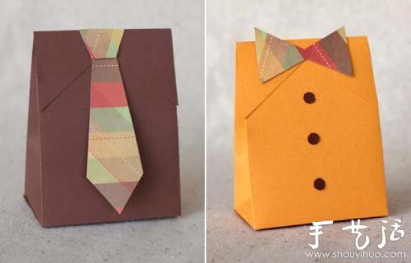 Cute Gentleman Paper Packaging Design