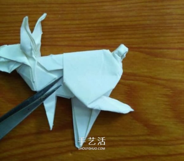 How to Origami a Complex Rabbit, Illustrated Origami Rabbit for the Mid-Autumn Festival