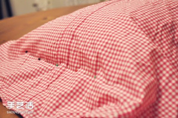 How to transform an old shirt into a personalized pillowcase, an old shirt to DIY a pillowcase