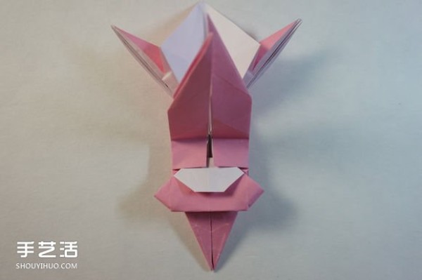 Origami Girls Step-By-Step Illustration and Complex Folding Tutorial for Girls