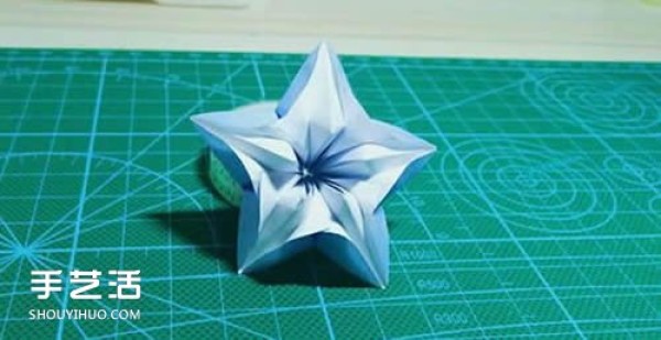 How to Fold Carambola Flowers Illustrated Tutorial Handmade Carambola Flower Origami Method