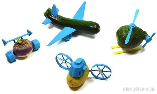 Open Toys! Fruit and vegetable toys that children can