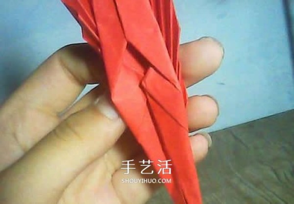 Childrens quill folding method and simple origami quill tutorial