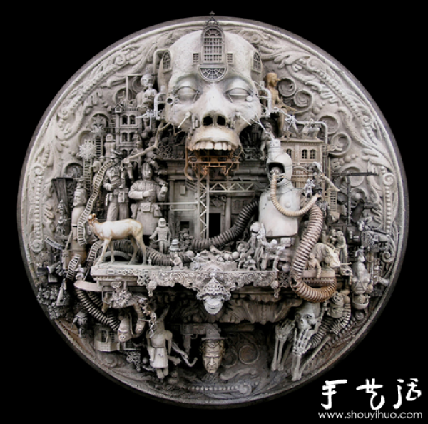 Exquisite hand-carved works