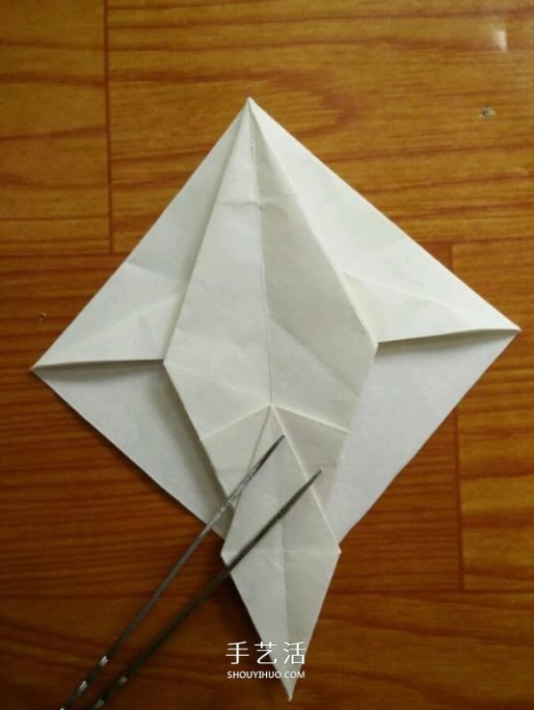 How to Origami a Complex Rabbit, Illustrated Origami Rabbit for the Mid-Autumn Festival