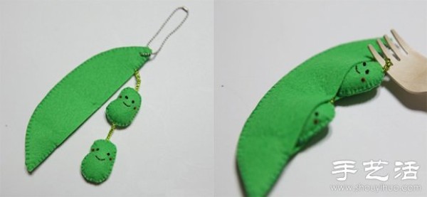 Super cute pea doll hand-made tutorial