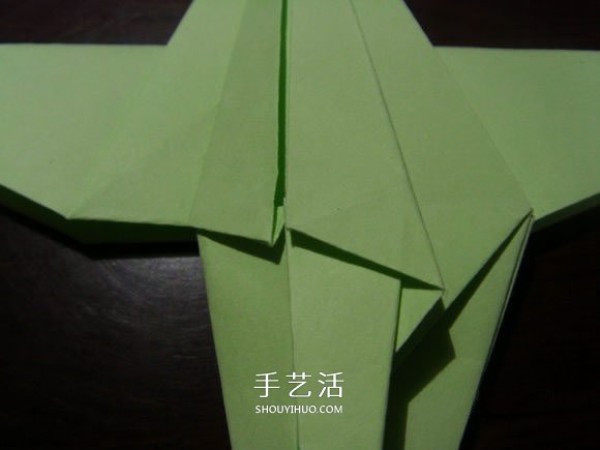 Handmade Crane Dance Origami Illustrated Tutorial: The folding process of three-dimensional paper cranes