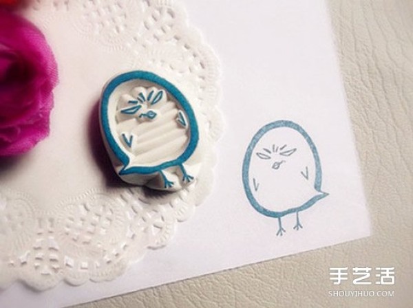 Cute and easy-to-make rubber stamp patterns for beginners, put them away~