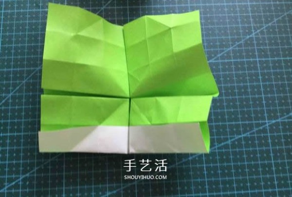 How to Origami the Pieces of the Puzzle, Illustrated Tutorial of Handmade Origami Puzzle