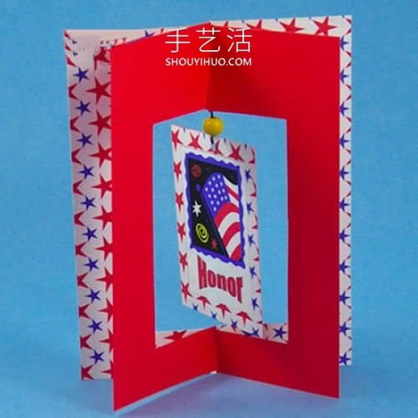 Illustrated tutorial on how to make your own creative three-dimensional birthday cards