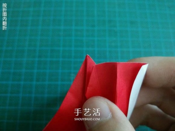 Illustrated tutorial on how to fold the Christmas crane How to fold the Christmas crane