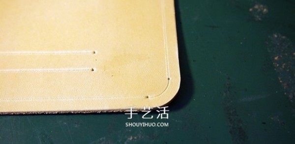 The most detailed leather art tutorial teaches you how to make a cowhide wallet step by step