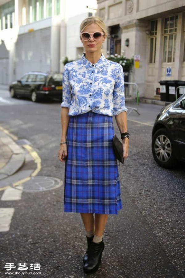 Get rid of the unchanging classic plaid to create a fashionable dressing style