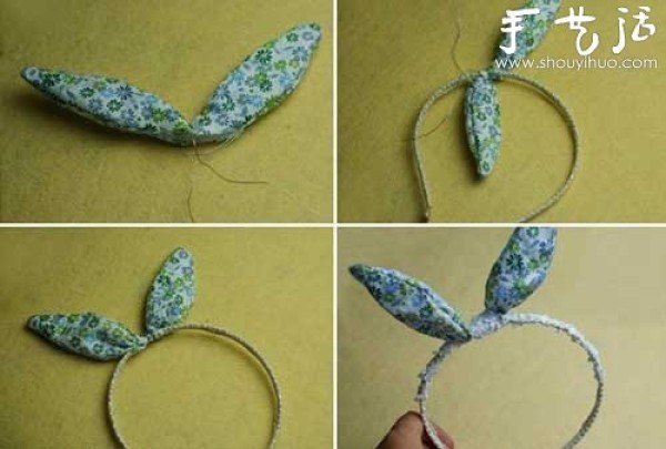 Cute handmade bunny ear headbands