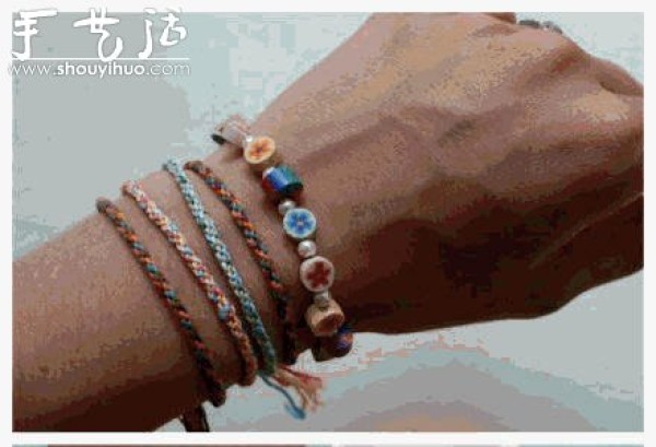 Exquisite bracelet weaving tutorial