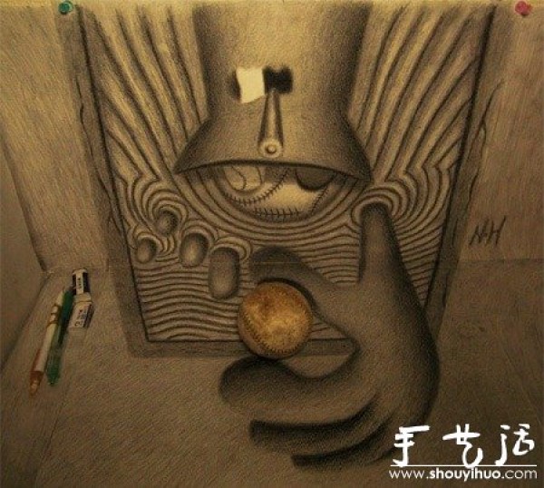 Nagai Hideyukis 3D paintings