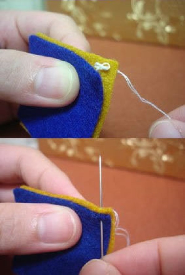 Introduction to sewing stitches for raw edges of handmade fabrics