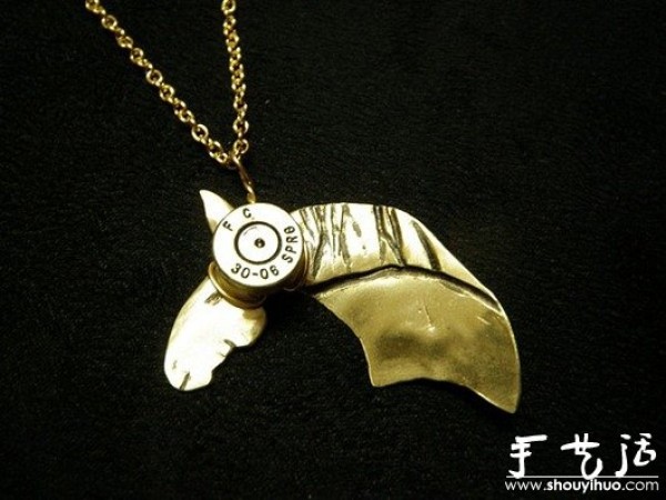 DIY jewelry from recycled bullets